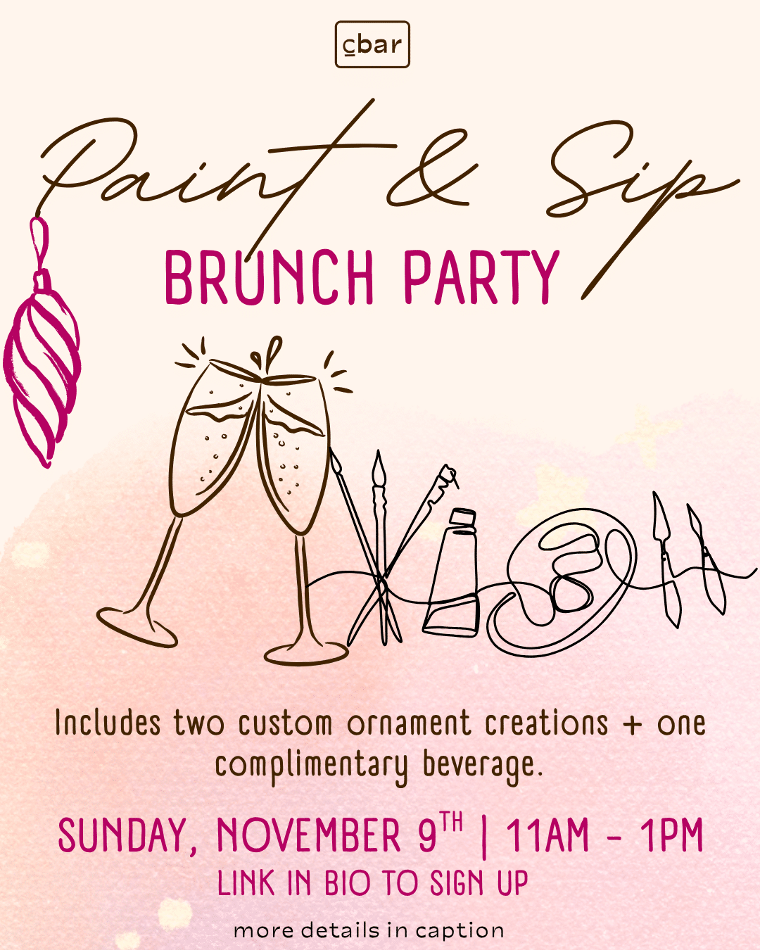Paint & Brunch Party November 9