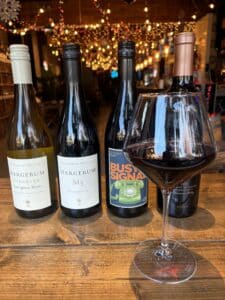 ๐๐ฉ๐ฆ ๐๐ญ๐ช๐จ๐ฉ๐ต: ๐ธ Cattin Crรฉmant dโAlsace Rosรฉ โ Elegant and effervescent with notes of wild strawberry, rose petal, and soft bubbles โ a holiday toast in every sip. ๐ Domaine De La Creuze Noire Saint-Vรฉran 2023 โ Classic Burgundy charm with layers of pear, honey, and a touch of minerality. ๐ Domaine Henri Magnien Gevrey-Chambertin 2023 โ Lush and complex Pinot Noir with notes of cherry, spice, and forest floor. ๐ซ Hoot Owl Creek Cabernet Sauvignon 2016 โ Rich and velvety, full of dark fruit, cocoa, and a smooth, lingering finish. ๐ฏ Caruso & Minini Marsala Superiore Riserva (Dessert Wine) โ A warm, golden finale with caramel, fig, and toasted almond.