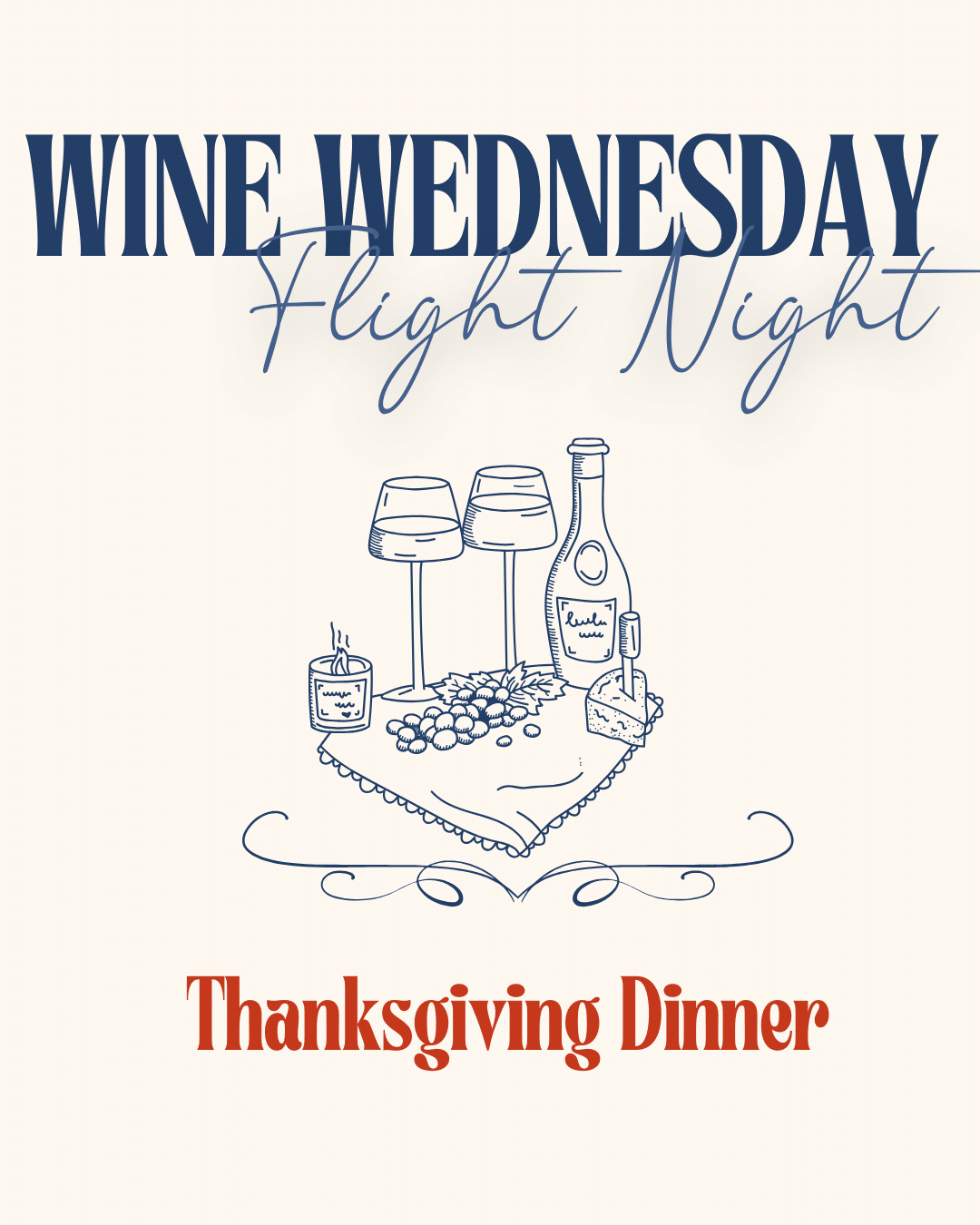 🍷 Thanksgiving Dinner Wine Flight ~ $45 Beautiful wines thoughtfully paired for every part of your holiday table. This week’s flight brings together a festive lineup designed to complement Thanksgiving’s savory classics and sweet finishes. The Flight: ✨ Guido Berta Moscato d’Asti — Light, floral, and softly sparkling — the perfect opener. 🌿 Coutaillier Sancerre 2024 — Bright, crisp, and elegant alongside turkey + herbs. 🍒 ROAR Pinot Noir — Silky red fruit with a touch of spice; a holiday favorite. 🍫 Carpene Malvolti Marsala Superiore — Rich, warm, and dessert-ready. Holiday Bonus: Buy any 4 bottles from the flight and receive a free Cbar Tote — perfect for holiday gifting (or keeping). Gather, sip, and savor a beautiful Thanksgiving week in the Village. C you at the Bar! 🥂🍁✨