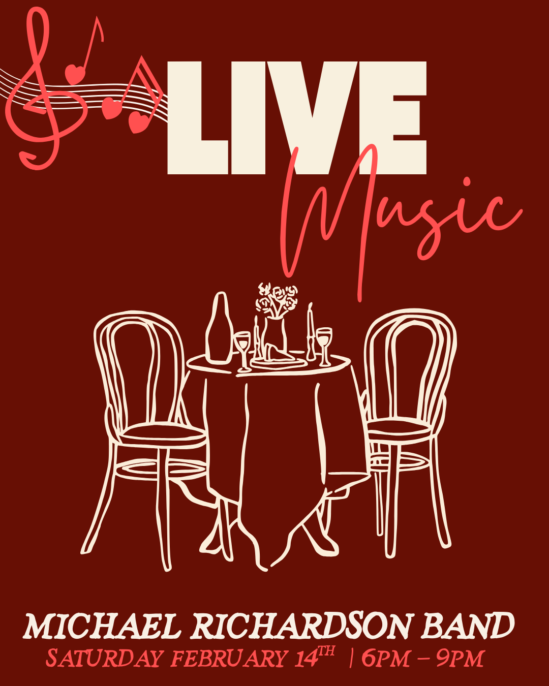 Valentine’s Day at Cbar: An Evening to Savor Fall in love by the sea this Valentine’s Day at Cbar. Begin your evening with a complimentary glass of bubbles on arrival, then indulge in a thoughtfully crafted three-course prix fixe menu curated by our chef to celebrate the season of love. For an added touch of elegance, elevate your experience with an optional sommelier-selected wine pairing, perfectly tailored to each course. Throughout the evening, enjoy live music from 6–9pm, creating a soulful soundtrack to your celebration. Details: • $75 per person – Prix Fixe Dinner • Optional wine pairing – $35 per person • Seatings available from 5pm–10pm • Live music from 6pm–9pm Reserve your table via OpenTable Experiences.