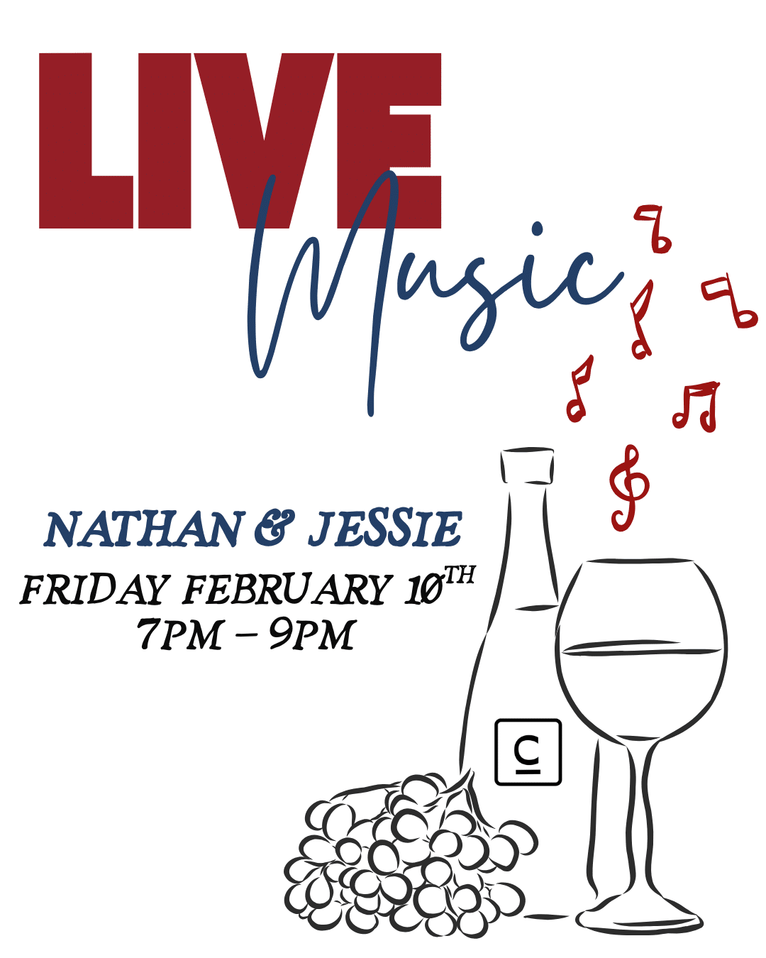 At Cbar, the experience is designed to linger. As live music drifts through the space, it weaves effortlessly with the clink of glasses, soft conversation, and the gentle rhythm of the coast just beyond the door. Guests are invited to settle in and explore a thoughtfully elevated offering—sommelier-curated wines chosen with intention, paired alongside a chef-driven menu of refined, shareable plates that celebrate seasonality, technique, and coastal influence. Each dish feels crafted not just to be eaten, but to be savored. With candlelight, intimate tables, and an atmosphere that balances sophistication with warmth, Cbar becomes more than a wine bar—it’s a place to slow down, connect, and take in the moment. Come for the music, stay for the wine, the elevated bites, and the unmistakable feeling that you’re exactly where you should be. Walk-ins welcome. Reservations recommended.