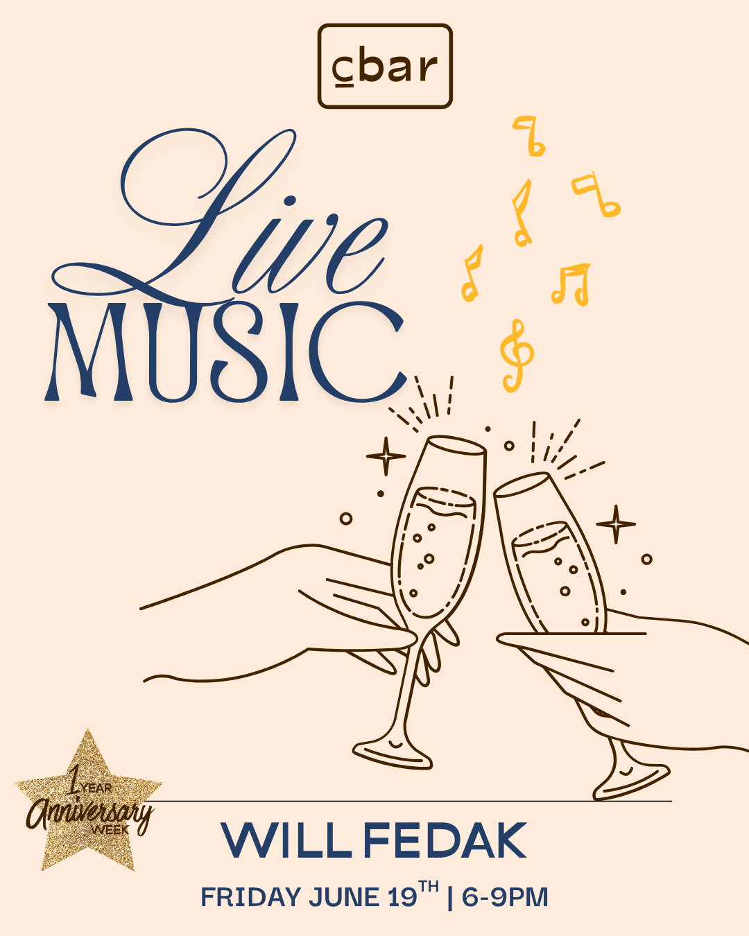 Cbar Live Music | Carlsbad Village Wine Bar & Nightlife Looking for live music in Carlsbad that actually feels like a night out? Welcome to Cbar. Tucked in the heart of Carlsbad Village, Cbar brings together live music, sommelier-selected wines, and a chef-driven menu for an experience that’s equal parts intimate and unforgettable. As the music starts, the room shifts — the energy builds, the wine flows, and suddenly, your “one glass” turns into your favorite night of the week. Perfect for date night, girls’ night, or a spontaneous evening that turns into something more. Seating fills quickly once live music begins — reservations are strongly recommended. Walk-ins welcome when available. Reserve your table here. C you at the Bar!