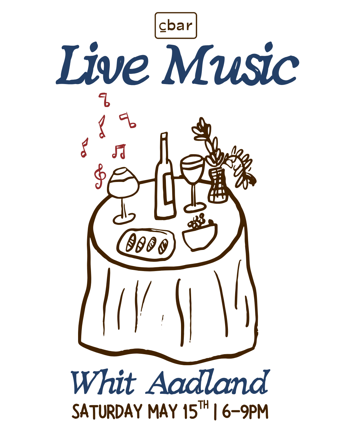 Cbar Live Music | Carlsbad Village Wine Bar & Nightlife Looking for live music in Carlsbad that actually feels like a night out? Welcome to Cbar. Tucked in the heart of Carlsbad Village, Cbar brings together live music, sommelier-selected wines, and a chef-driven menu for an experience that’s equal parts intimate and unforgettable. As the music starts, the room shifts — the energy builds, the wine flows, and suddenly, your “one glass” turns into your favorite night of the week. Perfect for date night, girls’ night, or a spontaneous evening that turns into something more. Seating fills quickly once live music begins — reservations are strongly recommended. Walk-ins welcome when available. Reserve your table via OpenTable.